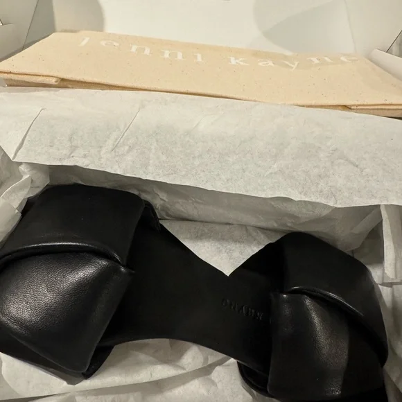 Jenni Kayne Black Dani Slide Sandals - Picture 5 of 7